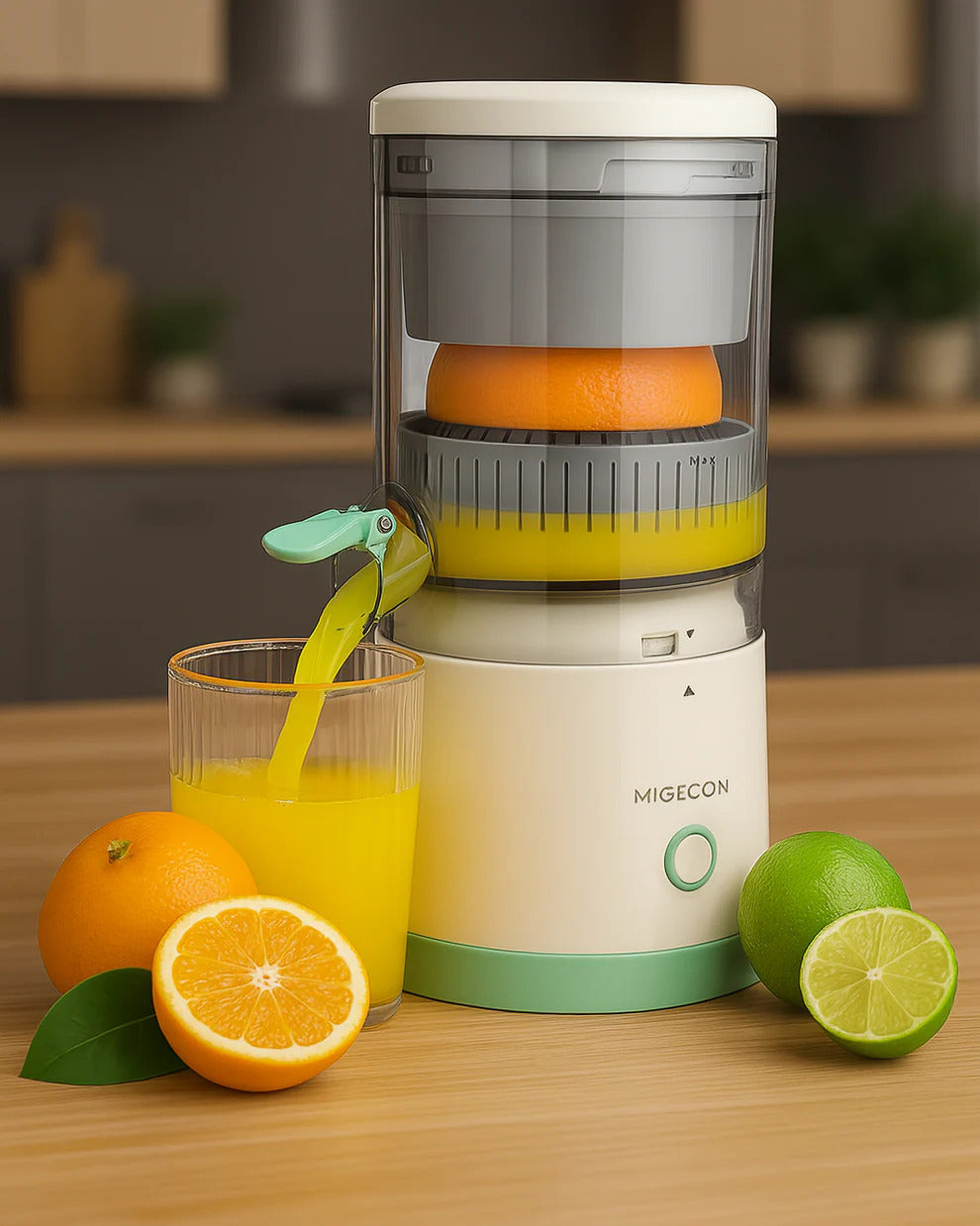 EXPRIMIDOR ELÉCTRICO JUICERMIX® Tu jugo favorito, al toque de un botón